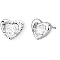 Orecchini 2Jewels Donna Batticuore in Acciaio Zirconia 261222 - 261222